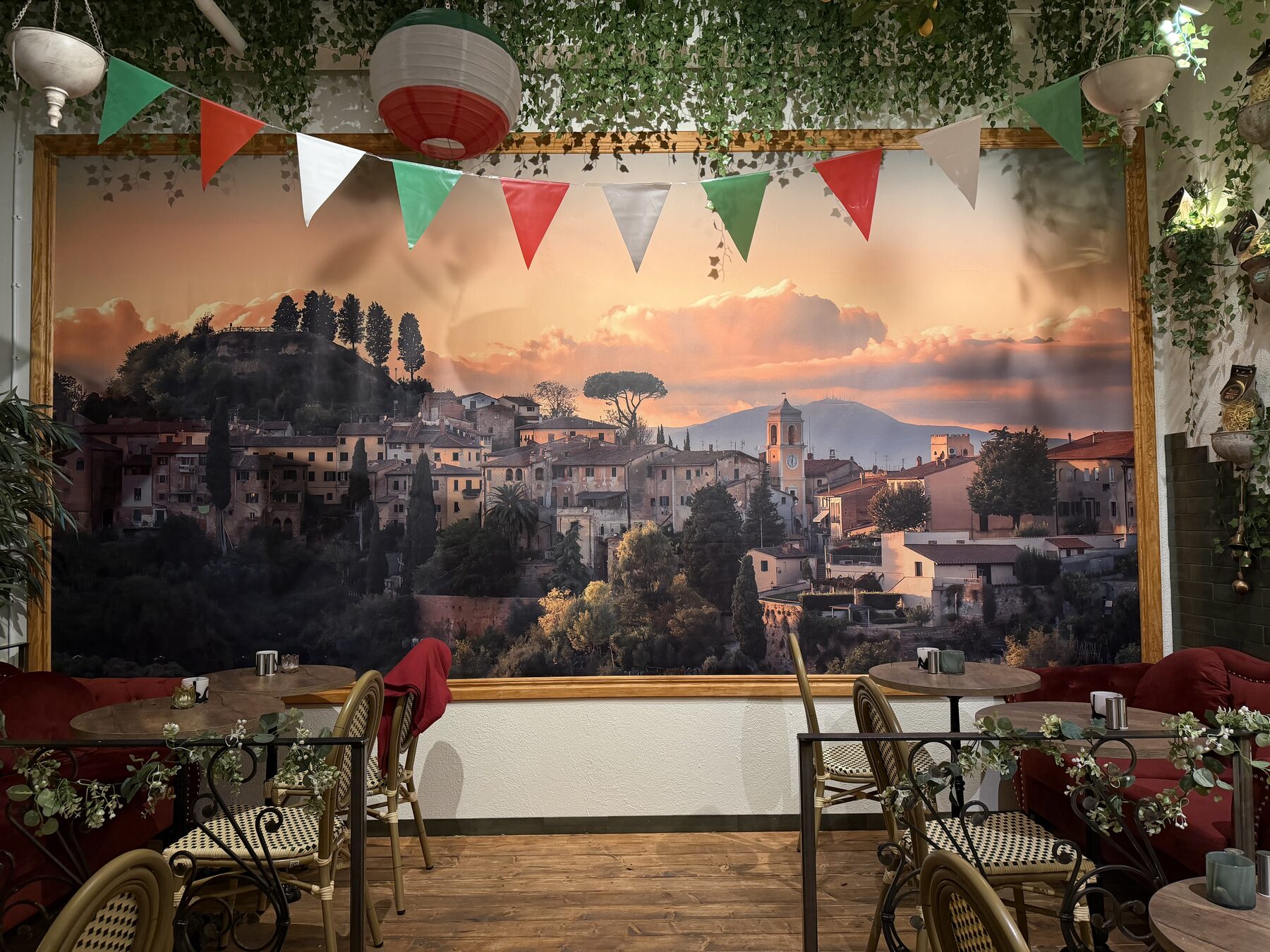 Interiör från Det Goda Från Italien